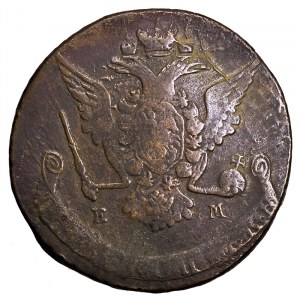Rosja, Katarzyna II, 5 kopiejek 1768 EM