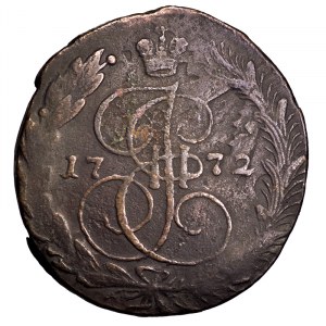 Rosja, Katarzyna II, 5 kopiejek 1772 EM