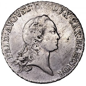 Niemcy, Saksonia, 2/3 talara (gulden) 1772 EDC, Drezno
