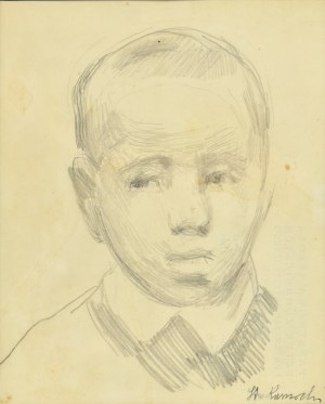 Stanisław Kamocki (1875-1944), Głowa małego chłopca, ok. 1910