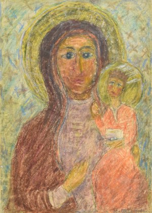 Krystyna Pelletier (1914-2007), Madonna z Dzieciątkiem