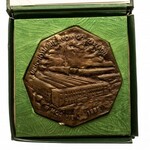 Polska, PRL 1944-1989, medal SWARZĘDZ, MOSINA, FABRYKA MEBLI 1989 - Anna Krzymańska.