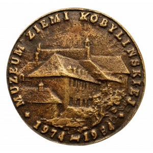 Polska, PRL 1944-1989, medal KOBYLIN, MUZEUM 1984 - Zbigniew Łukowiak.
