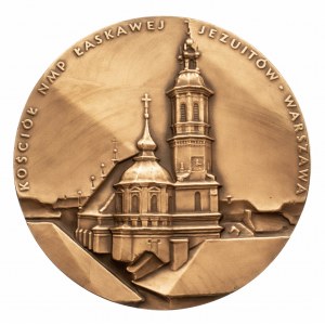 Polska, PRL 1944-1989, medal z serii królewskiej Oddziału Koszalińskiego PTN - Zygmunt III Waza.