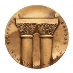 Polska, PRL 1944-1989, medal z serii królewskiej Oddziału Koszalińskiego PTN - Kazimierz I Odnowiciel.