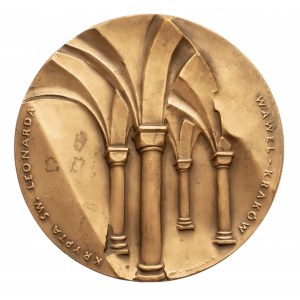 Polska, PRL 1944-1989, medal z serii królewskiej Oddziału Koszalińskiego PTN - Władysław I Herman.