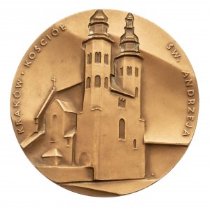 Polska, PRL 1944-1989, medal z serii królewskiej Oddziału Koszalińskiego PTN - Władysław II Wygnaniec.