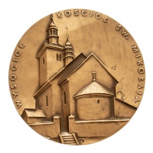 Polska, PRL 1944-1989, medal z serii królewskiej Oddziału Koszalińskiego PTN - Władysław Laskonogi.