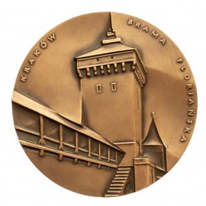 Polska, PRL 1944-1989, medal z serii królewskiej Oddziału Koszalińskiego PTN - Leszek Czarny.