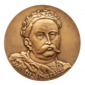 Polska, PRL 1944-1989, medal Jan III Sobieski. Odsiecz Wiedeńska, 1983.