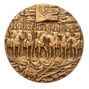 Polska, PRL 1944-1989, medal Jan III Sobieski. W 300 ROCZNICE ZWYCIĘSTWA POD WIEDNIEM.