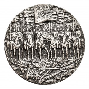 Polska, PRL 1944-1989, medal Jan III Sobieski. W 300 ROCZNICE ZWYCIĘSTWA POD WIEDNIEM.
