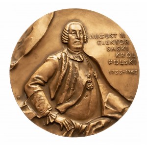 Polska, PRL 1944-1989, medal August III, Kutno, 1986.