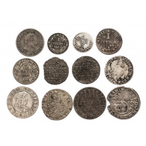 Niemcy, zestaw 12 monet.