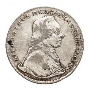 Austria, Biskupstwo Salzburg, 20 kreuzer 1802 M, Hieronymus Graf Colloredo 1772-1803.