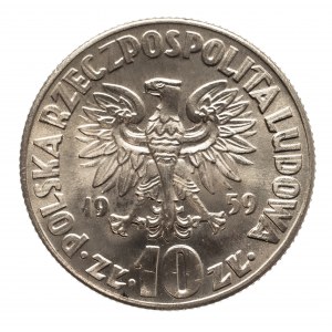 Polska, PRL 1944-1989, 10 złotych 1959 Kopernik