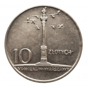 Polska, PRL 1944-1989, 10 złotych 1966 mała kolumna Zygmunta