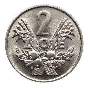 Polska, PRL 1944-1989, 2 złote 1970