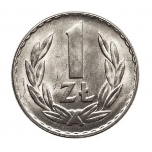 Polska, PRL 1944-1989, 1 złoty 1965