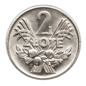 Polska, PRL 1944-1989, 2 złote 1974