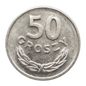 Polska, PRL 1944-1989, 50 groszy 1968