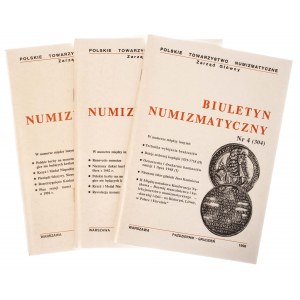 Biletyn Numizmatyczny, rocznik 1996 - braki