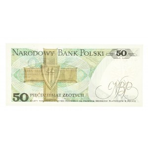 Polska, PRL 1944 - 1989, 50 ZŁOTYCH 1.12.1988, seria GT.