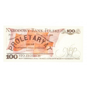 Polska, PRL 1944 - 1989, 100 ZŁOTYCH 1.06.1986, seria PF.