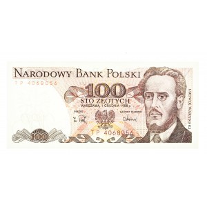 Polska, PRL 1944 - 1989, 100 ZŁOTYCH 1.12.1988, seria TP.