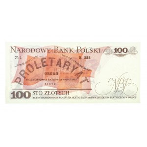 Polska, PRL 1944 - 1989, 100 ZŁOTYCH 17.05.1976, seria BY.