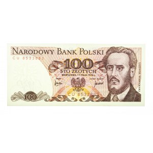 Polska, PRL 1944 - 1989, 100 ZŁOTYCH 17.05.1976, seria CU.