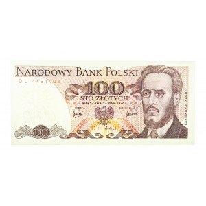 Polska, PRL 1944 - 1989, 100 ZŁOTYCH 17.05.1976, seria DL.