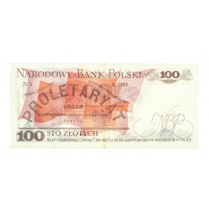 Polska, PRL 1944 - 1989, 100 ZŁOTYCH 17.05.1976, seria ER.
