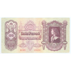 Węgry, Magyar Nemzeti Bank, 100 pengo 1.07.1930, Budapeszt.
