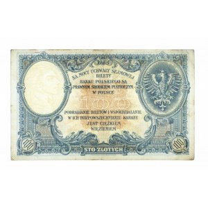 Polska, II Rzeczpospolita 1919 - 1939, 100 ZŁOTYCH, 28.02.1919, seria S.B.