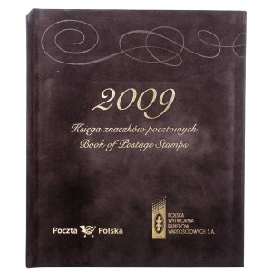 POCZTA POLSKA, PWPW, Księga znaczków pocztowych 2009.