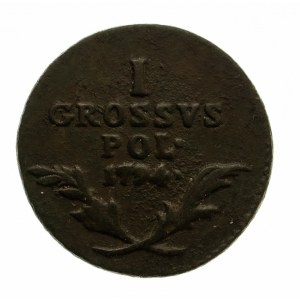 Monety wojskowe dla ziem polskich, grosz 1794, Wiedeń.