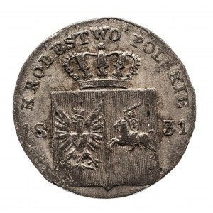 Powstanie Listopadowe 1830-1831, 10 groszy 1831, Warszawa.