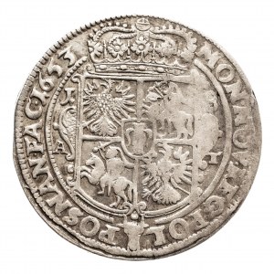 Polska, Jan II Kazimierz Waza 1649-1668, ort 1653, Poznań.
