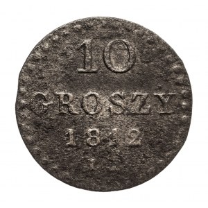 Księstwo Warszawskie 1807-1815, 10 groszy 1812, Warszawa