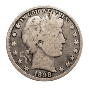 Stany Zjednoczone Ameryki, 1/2 dolara 1898, Filadelfia