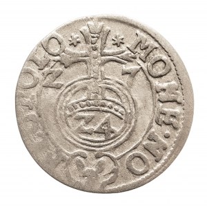 Polska, Zygmunt III Waza 1587-1632, półtorak 1627, Bydgoszcz-Półkozic w tarczy owalnej