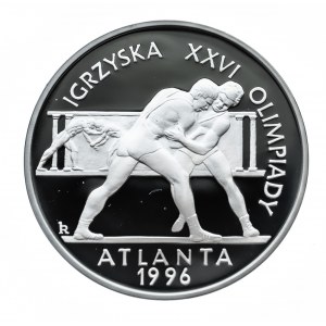 Polska, Rzeczpospolita od 1989 r., 20 złotych 1995, Igrzyska Olimpijskie w Atlancie 1996
