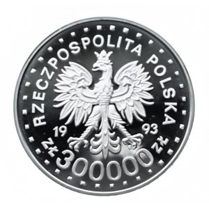 Polska, Rzeczpospolita od 1989 r., 300000 złotych 1993, Zamość
