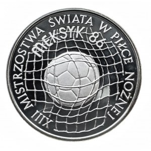 Polska, PRL 1944-1989, 500 złotych 1986, XIII Mistrzostwa Świata w Piłce Nożnej - Meksyk 1986