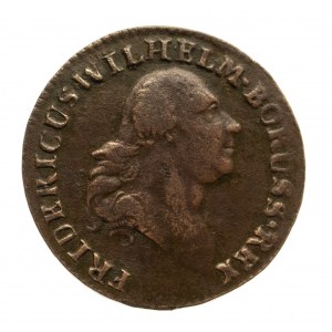 Prusy Południowe, Fryderyk Wilhelm II 1786-1797, grosz 1797 B, Wrocław.