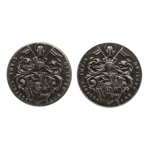 Polska, Wrocław, zestaw dwóch monet 10 fenigów bez daty oraz 1921.
