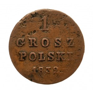Królestwo Polskie, Mikołaj I 1825-1855, grosz polski 1832 K-G, Warszawa