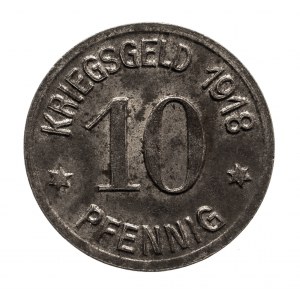 Racibórz, 10 fenigów 1918