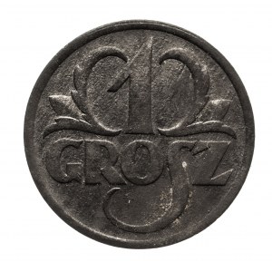 Polska, Generalna Gubernia 1939-1945, 1 grosz 1939, Warszawa.